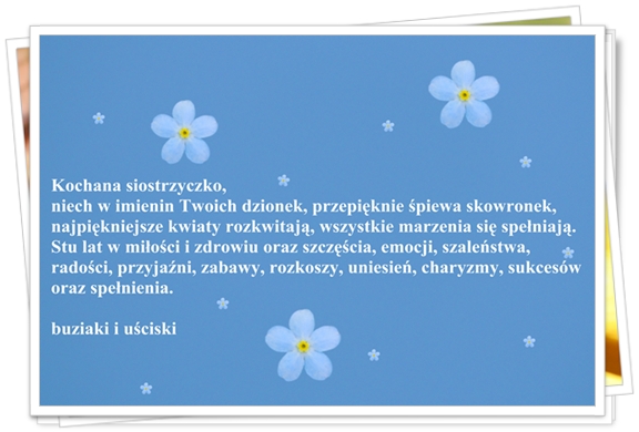 kartka z życzeniami